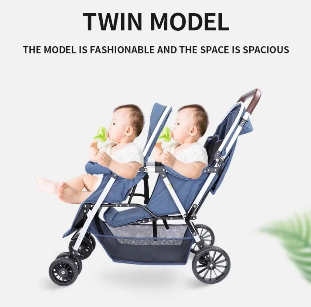 Tandem Double Stroller - Twin Model