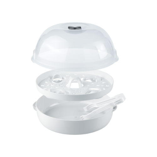 NUK Micro Express Plus Microwave Steam Steriliser for Baby Bottles