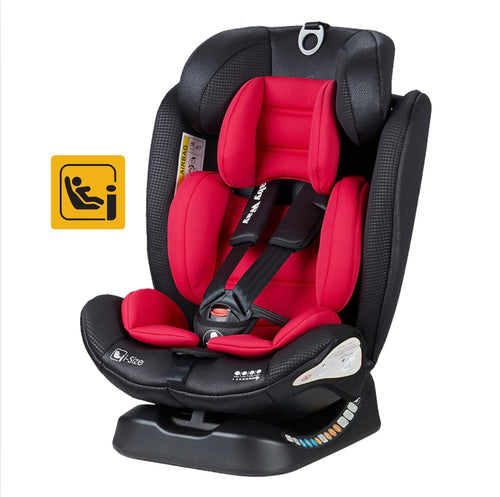 Preorder - GrowSwitch iSize Convertible Car Seat for 0-12 years - RED