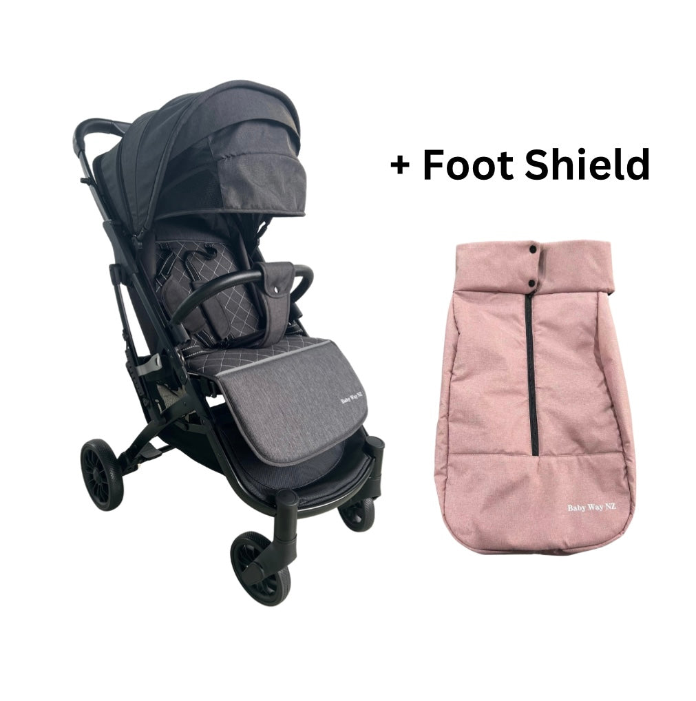 Stroller + Foot Shield