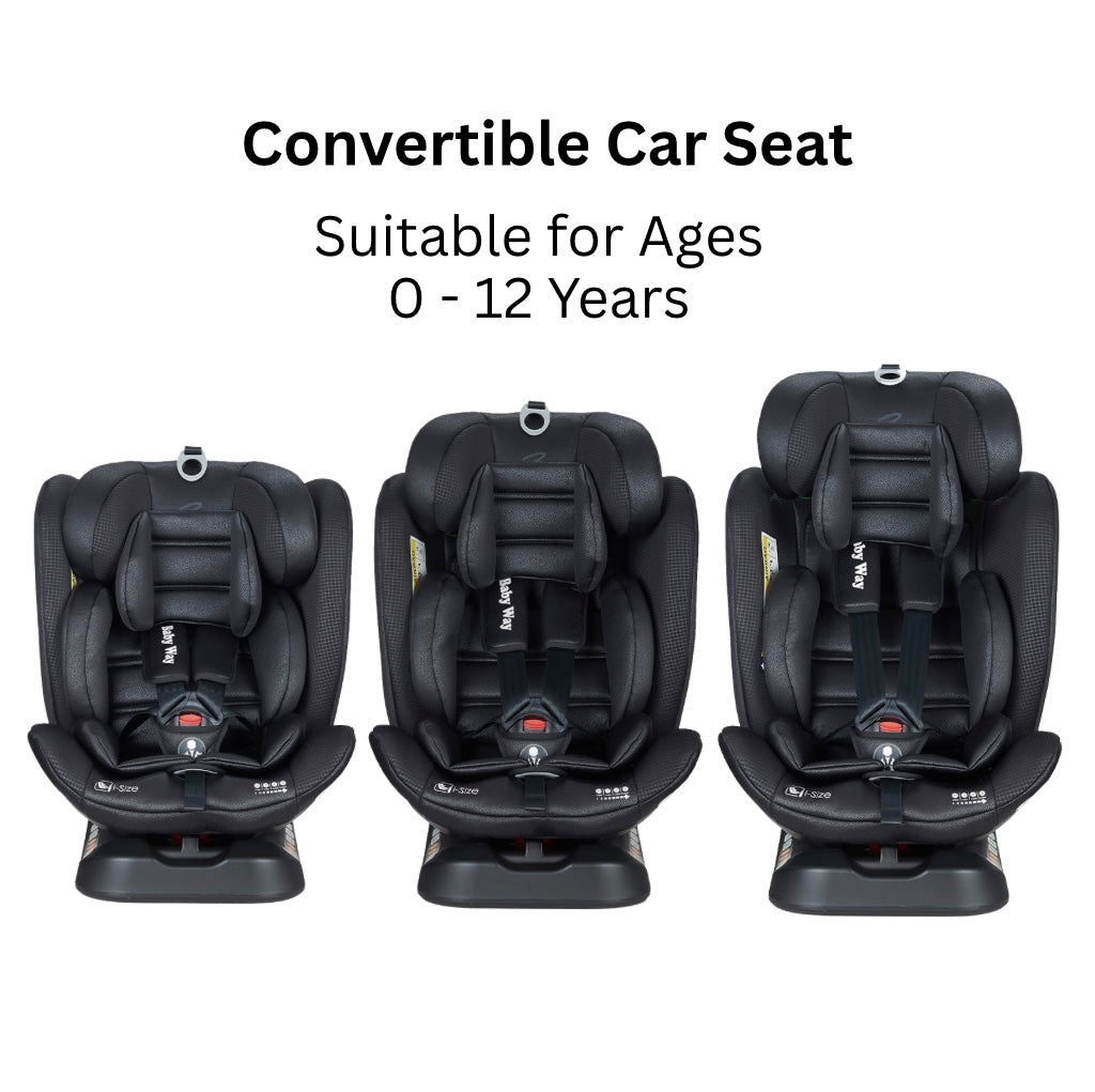 Preorder GrowSwitch iSize Convertible Car Seat for 0-12 years