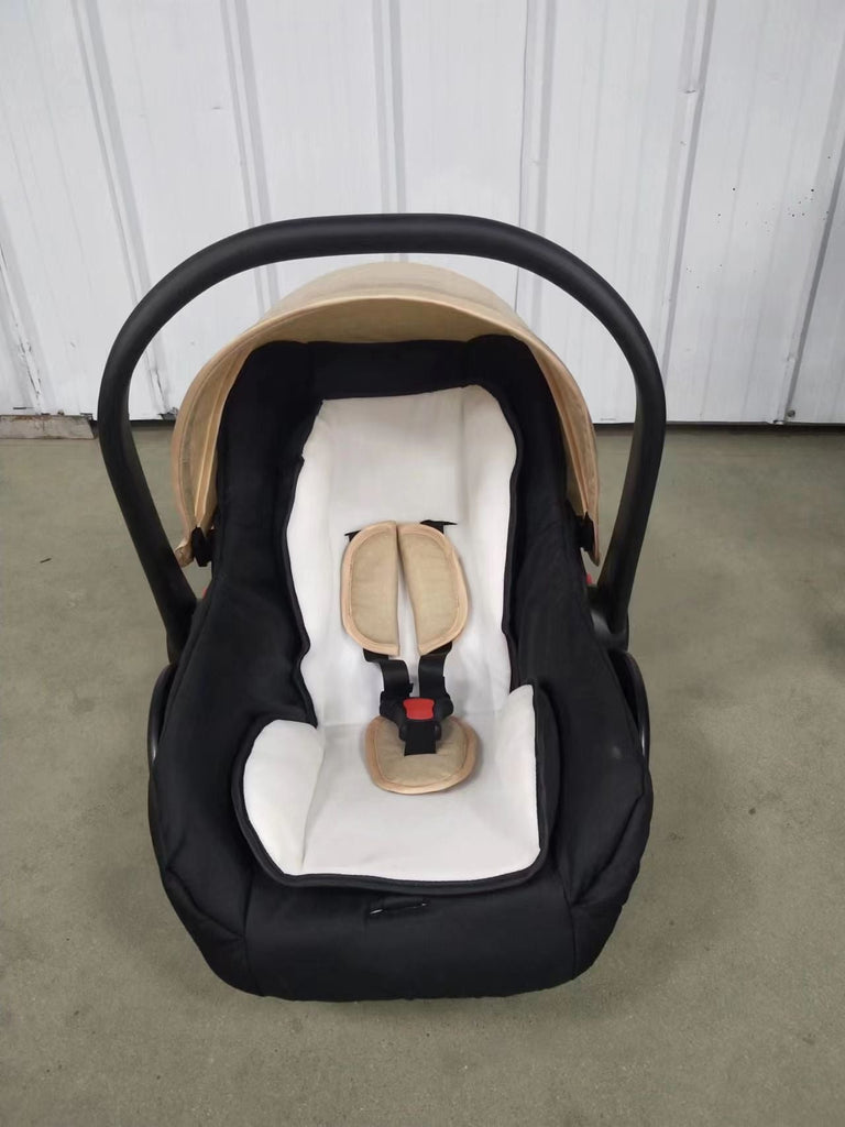 The Flex Black: 3 in 1 Stroller, Open Bassinet, and Capsule Car Seat Combo