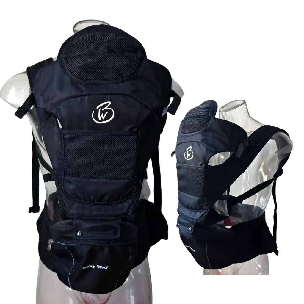 Ergonomic Multi-Function Baby Carrier with Hip Seat 0-36 Months