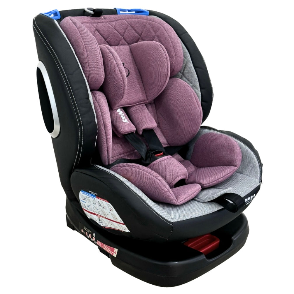 The Royal - Luxury 360 Rotating and Convertible Car Seat with ISOFIX