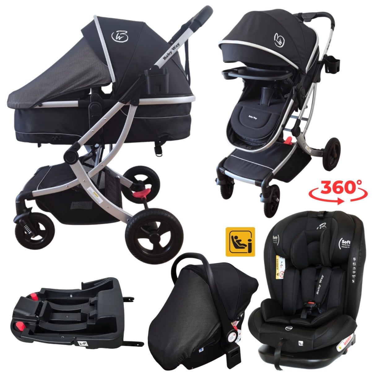 Preorder - Legacy 4 in 1 Travel System Bundle