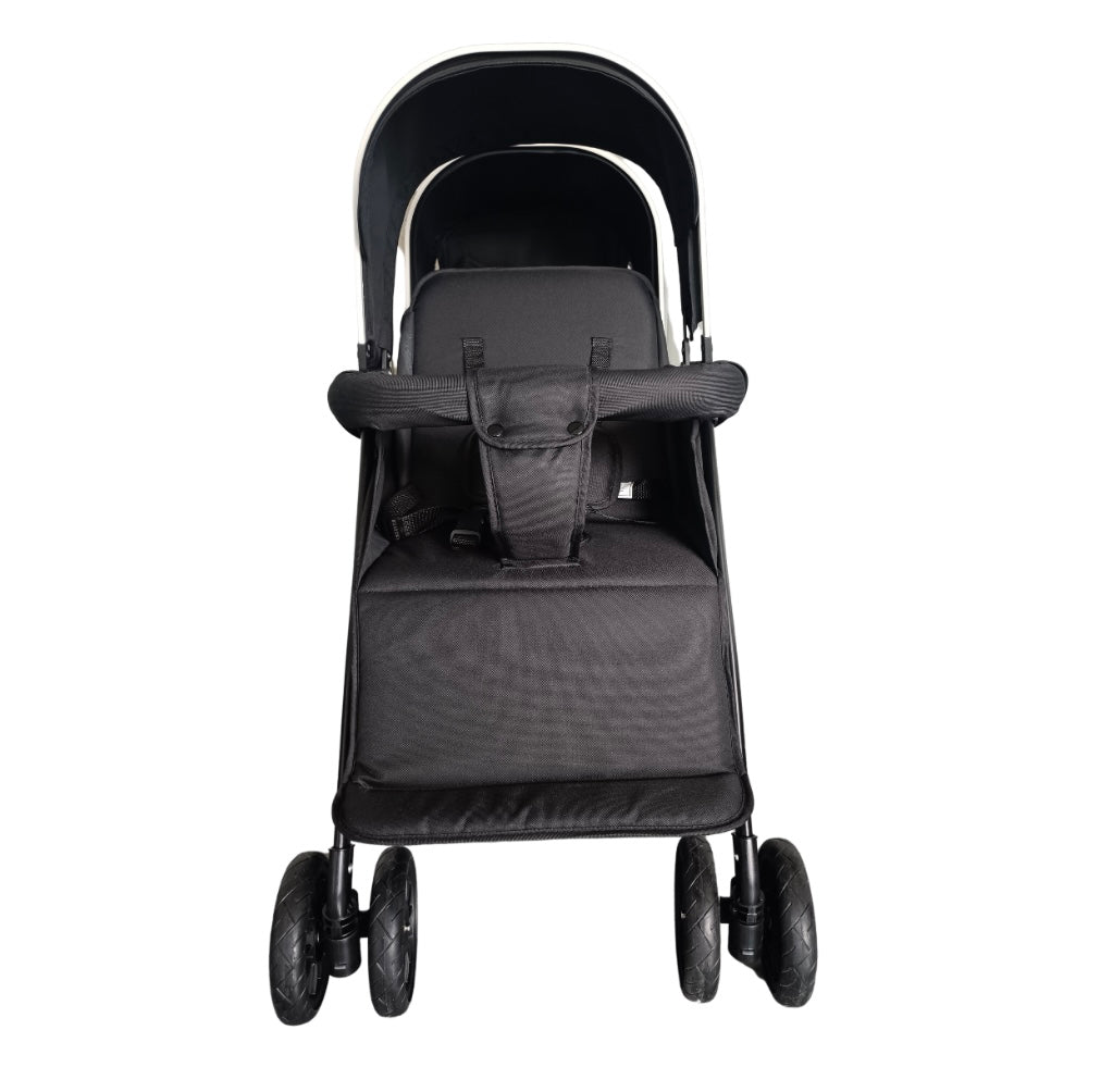 Tandem Double Stroller with Rain Cover