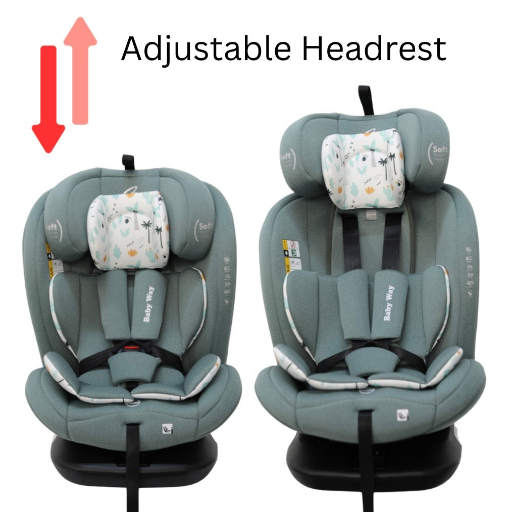All-Rider Eden i-Size 360 Rotating and Convertible Car Seat with ISOFI ...