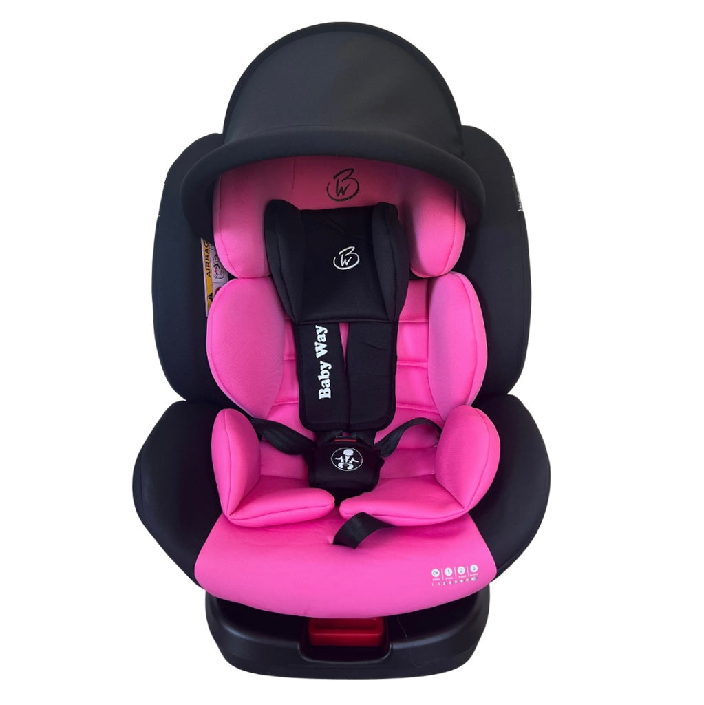 360 Rotation and Convertible Car Seat with ISOFIX