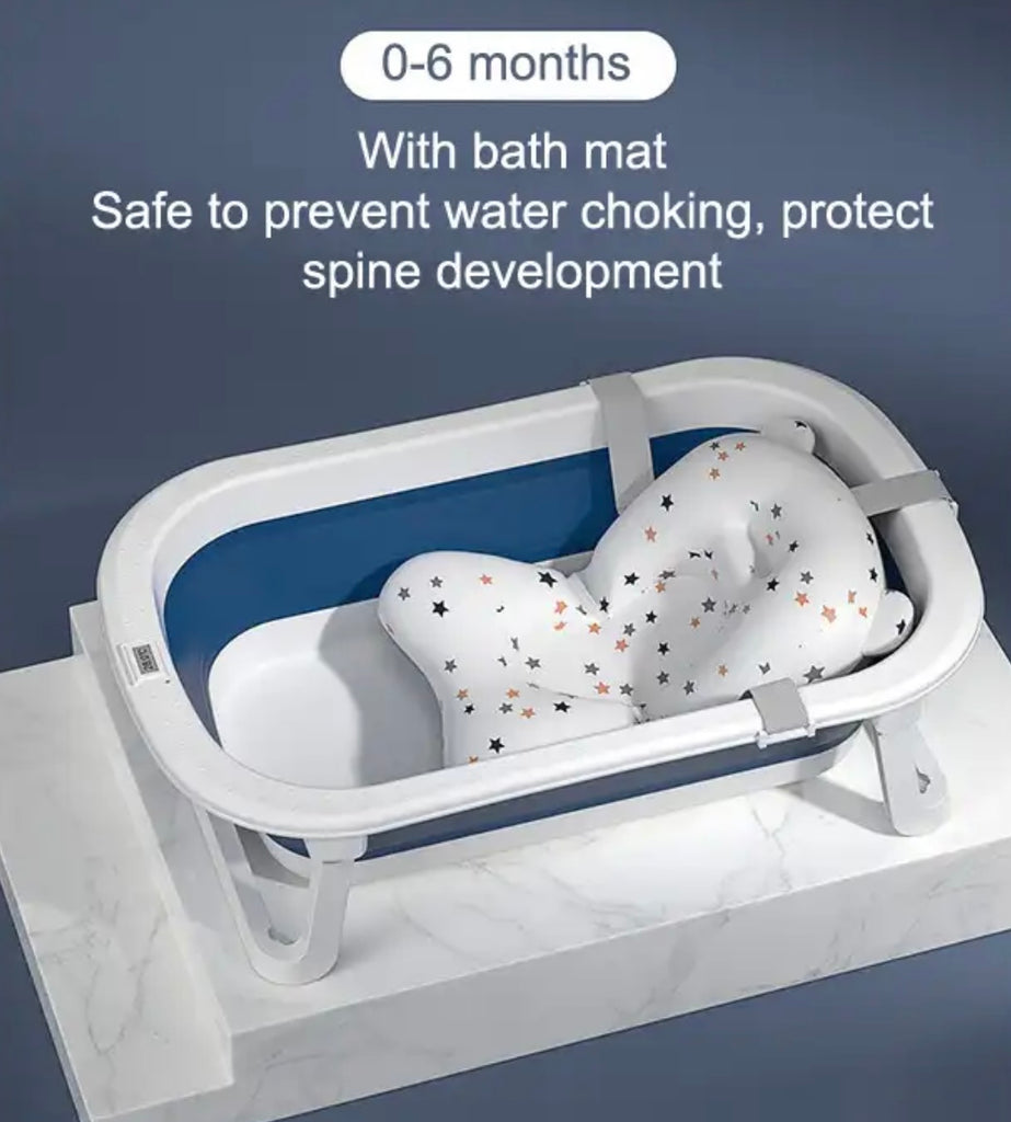 Baby Bathtub with Supportive Pillow