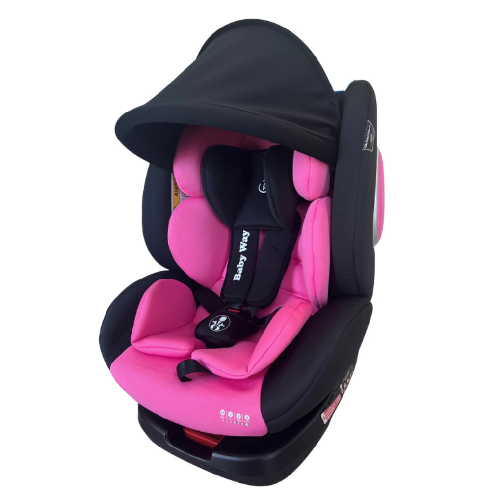 360 Rotation and Convertible Car Seat with ISOFIX