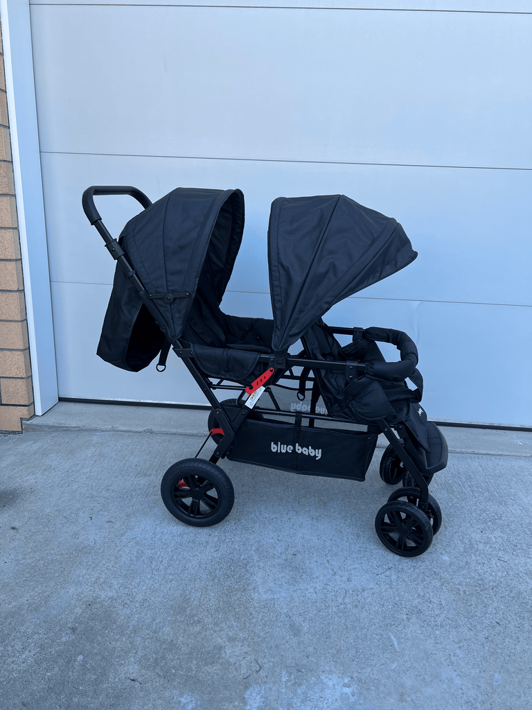 Tandem Double Stroller Travel System for Newborns and Toddlers