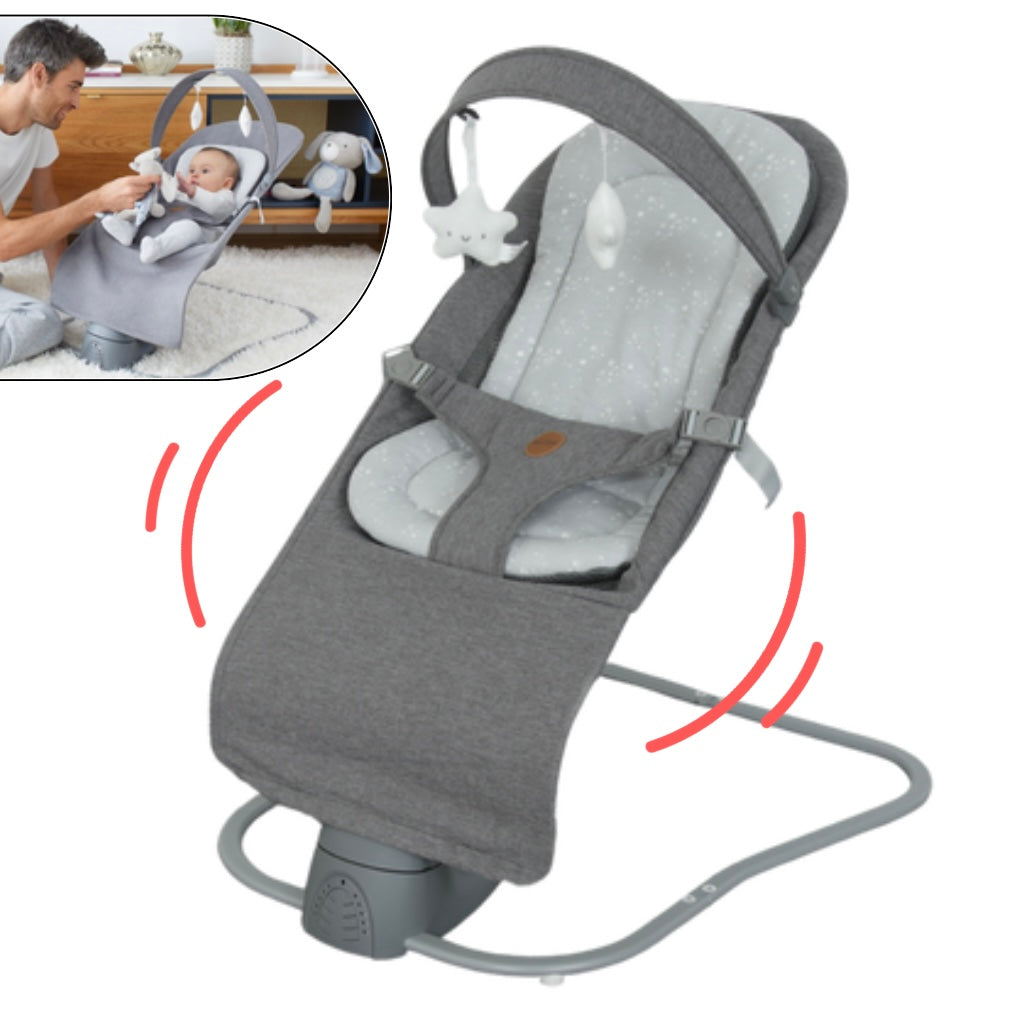 The Muve Electric Swinging Bouncer with Melodies and Recline